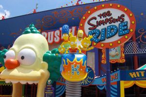 The Simpsons Ride at Universal - Krustyland The Simpsons Ride